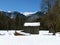 Rustic countryside in Alps, France