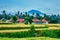 Rustic countryside setting in a remote Balinese village
