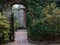 Rustic Courtyard and Garden Path