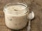 Rustic cream of mushroom soup