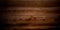 Rustic dark brown background texture with old planks