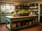 Rustic Elegance: The Cozy Green Farmhouse Kitchen