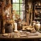 Rustic Elegance: Natural Elements Transformed into Timeless Beauty