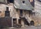 Rustic facade detail in Colmar