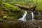 Rustic Falls on Orcas Island in the San Juan Islands, Washington