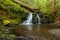 Rustic Falls on Orcas Island in the San Juan Islands, Washington