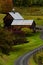 Rustic Farm & Barn - Autumn - Woodstock, Vermont