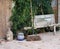 Rustic French Tiled Courtyard