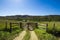 Rustic Gate. Farm Entrance