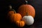 Rustic Grouping of Whole Pumpkins