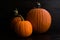 Rustic Grouping of Whole Pumpkins