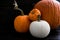 Rustic Grouping of Whole Pumpkins