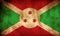 Rustic, Grunge Burundi Flag