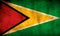 Rustic, Grunge Guyana Flag