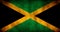 Rustic, Grunge Jamaica Flag