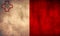 Rustic, Grunge Malta Flag