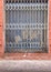 Rustic grungy iron industrial metal gate