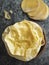 Rustic indian papadum crisp