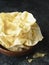 Rustic indian papadum crisp