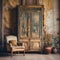 Rustic interiors and the beauty of aged furniture