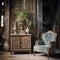 Rustic interiors and the beauty of aged furniture