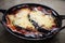 Rustic italian comfort food eggplant parmigiana