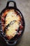 Rustic italian comfort food eggplant parmigiana