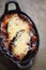 Rustic italian comfort food eggplant parmigiana