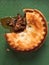 Rustic meat and mushroom pie