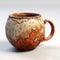 Rustic Naturalism: 3d Model Of Deteriorated Coffee Cup