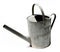 Rustic old metal watering can