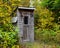 Rustic old outhouse