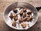 Rustic pan sauteed mushroom