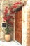 Rustic patio with Bougainvillea, Majorca, Spain