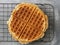 Rustic plain waffle