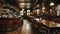 Rustic Revelry. A Peek Inside an Authentic Irish Tavern\\\'s Wooden Grace. Generative AI