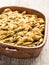 Rustic roasted hasselback potato gratin