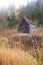 Rustic shed.