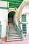 Rustic stairs in Old havana building interior