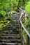 Rustic stone stairway, Portland Japanese Garden