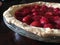 Rustic strawberry pie