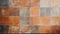 Rustic Style Tile In Orange And Beige For Kitchen Floors And Walls