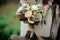 Rustic wedding bouquet