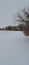 Rustic winter colors at Sloans lake on a winter day