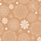 Rustic winter seamless pattern for scrapbook