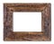 Rustic wood frame