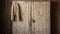 Rustic Wool Wardrobe With Vintage Charm