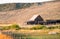 Rustic working barn on a Wyoming ranch