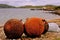 Rusting buoys, Achiltibuie, highlands