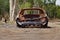 The Rusting Wreck Of An Abandoned Car